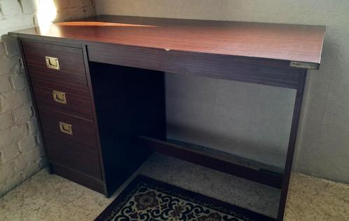 Bureau marine stijl met ladenblok., Huis en Inrichting, Bureaus, Gebruikt, Bureau, Ophalen