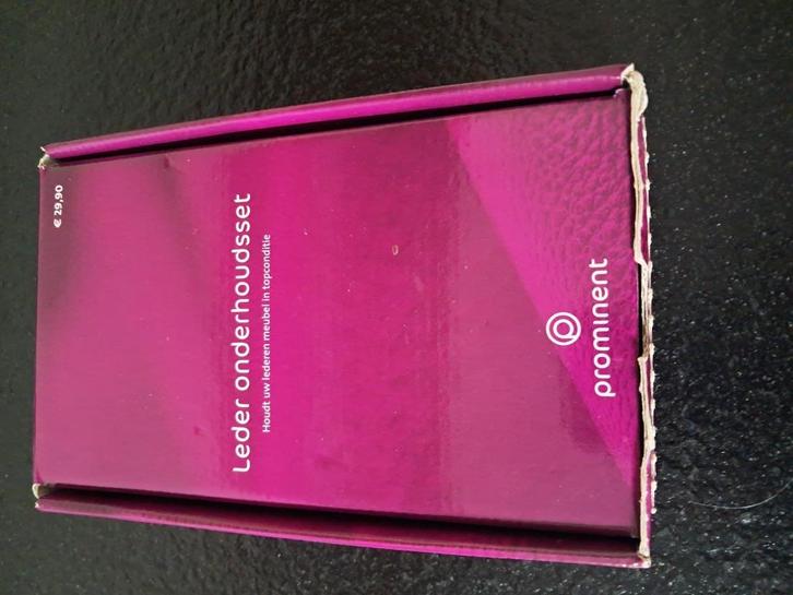 NIEUW Prominent Leder Onderhoudsset / Aantal : 2 stuks, Huis en Inrichting, Woonaccessoires | Overige, Nieuw, Ophalen of Verzenden