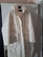 Mooie ecru winterjas, Ophalen, Zo goed als nieuw, Maat 46/48 (XL) of groter