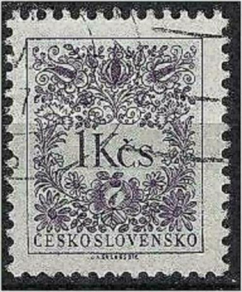 Tsjechoslowakije 1954 - Yvert 85TX - Taxzegel (ST), Timbres & Monnaies, Timbres | Europe | Autre, Affranchi, Autres pays, Envoi
