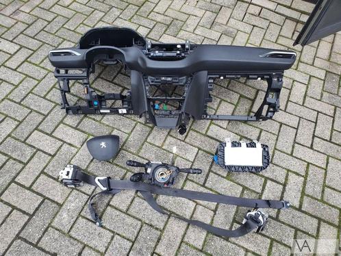 Peugeot 208 / 2008 airbag set compleet met dashboard 13 - 19, Auto-onderdelen, Dashboard en Schakelaars, Peugeot, Gebruikt, Ophalen of Verzenden