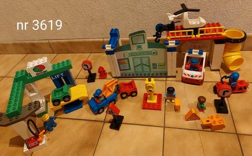 Lego duplo: verkeersstad set nr 3619(CI), Kinderen en Baby's, Speelgoed | Duplo en Lego, Zo goed als nieuw, Duplo, Ophalen of Verzenden