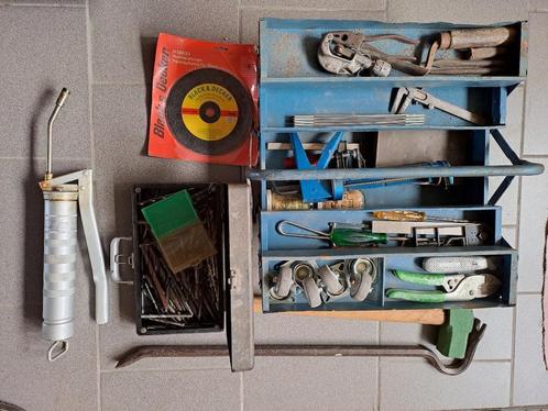 Outillage à main et matériel divers +/- 16 kgs, Doe-het-zelf en Bouw, Gereedschap | Handgereedschap, Gebruikt, Ophalen