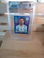 Lionel Messi panini Qatar 2022 USA edition graded 9, Enlèvement ou Envoi, Comme neuf, Autocollant