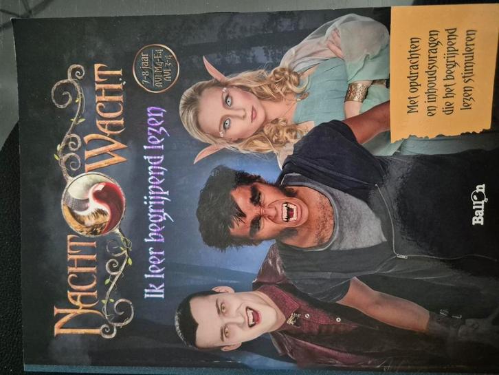 Nachtwacht boek 7-8 jaar, Boeken, Kinderboeken | Jeugd | onder 10 jaar, Zo goed als nieuw, Ophalen of Verzenden