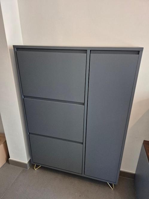 Elona Schoenenkast van Made (Grijsblauw), Huis en Inrichting, Kasten | Schoenenkasten, Gebruikt, Ophalen