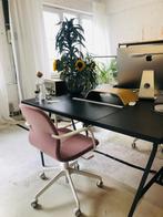2x Langfjall bureaustoel Ikea roze - zeer nette staat, Maison & Meubles, Comme neuf, Chaise de bureau, Ergonomique, Rose