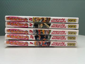Naruto de 1 à 5 beschikbaar voor biedingen