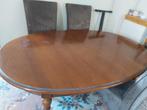 Antiek  tafel met 4 stolen., Huis en Inrichting, Ophalen, Zo goed als nieuw