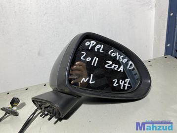OPEL CORSA D Blauw Z22A Rechts spiegel buitenspiegel 2006-20 beschikbaar voor biedingen