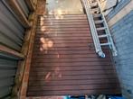 Houten garagepoort Hoogte 224cm x Breedte 244cm, Ophalen of Verzenden, Gebruikt