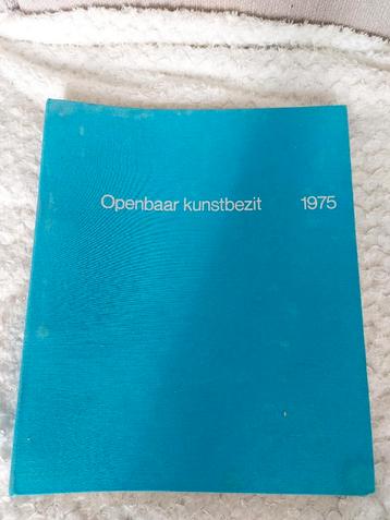 Oude map kaft Openbaar Kunstbezit 1975 beschikbaar voor biedingen