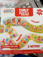 Kinder puzzel alfabet en cijfers, Kinderen en Baby's, Ophalen of Verzenden, Zo goed als nieuw