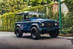 Land Rover Defender 90 // 2,2 EURO 5 // SOFTTOP, Auto's, 90 kW, Euro 5, Zwart, Blauw