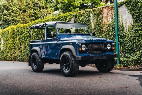 Land Rover Defender 90 // 2,2 EURO 5 // SOFTTOP, Auto's, Land Rover, Bedrijf, Te koop, 4x4, Open dak, Radio, Trekhaak, Defender