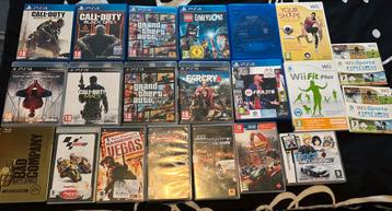 Games voor verschillende consoles beschikbaar voor biedingen