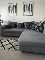 Hoekzetel - slaapbank, Ophalen, Zo goed als nieuw, Stof, 200 tot 250 cm