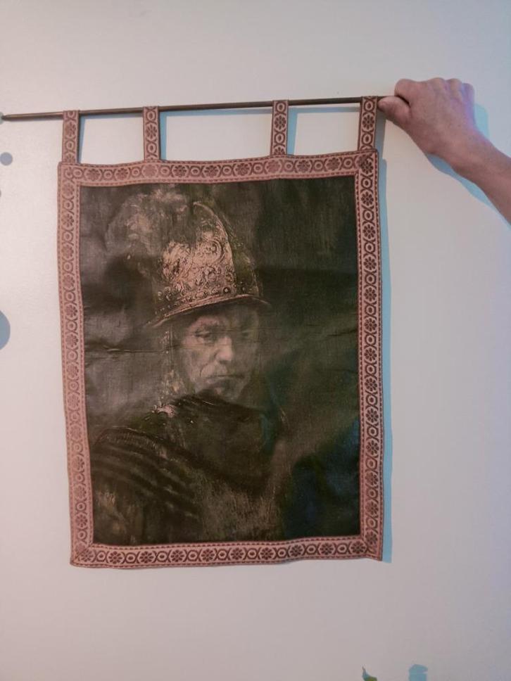 Gobelin reproductie van Rembrandt, Antiek en Kunst, Kunst | Schilderijen | Klassiek, Ophalen of Verzenden