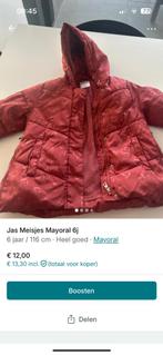 Winterjas Mayoral 7j Meisjes, Ophalen of Verzenden, Maat 34 (XS) of kleiner, Gedragen, Mayoral