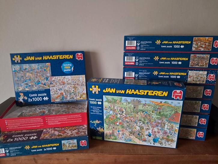 Jan Van Haasteren Comic puzzels, Hobby en Vrije tijd, Denksport en Puzzels, Zo goed als nieuw, Legpuzzel, 500 t/m 1500 stukjes