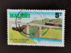 Malawi 1979 - spoorbrug - trein, Ophalen of Verzenden, Gestempeld