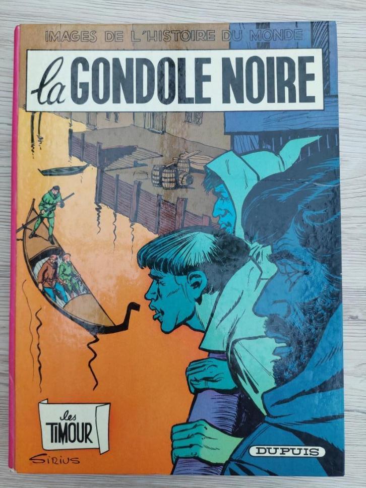 Timour T.22 La gondole noire - édition originale (eo) - Bon, Boeken, Stripverhalen, Gelezen, Eén stripboek, Ophalen of Verzenden