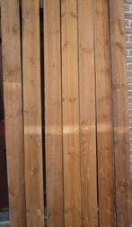 7 houten planken 2,35m L, Plank, 25 tot 50 mm, Zo goed als nieuw, Ophalen