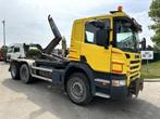 Scania P400 6x4 20T MARREL HOOKLIFT - RETARDER - BIG AXLES /, Auto's, Vrachtwagens, Te koop, 2 zetels, Diesel, Bedrijf