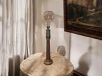 Unieke vintage lamp – brandweerslang koppeling, Antiek en Kunst, Ophalen of Verzenden
