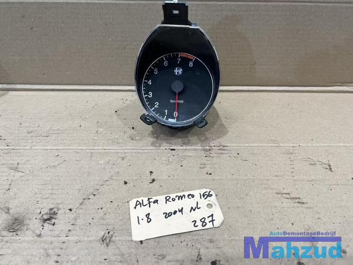 ALFA ROMEO 156 Toerenteller 1997-2005 156034513, Auto-onderdelen, Dashboard en Schakelaars, Alfa Romeo, Gebruikt
