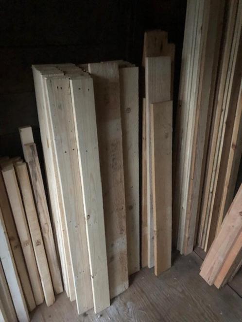 Allerlei timmerhout planken en balkjes, Doe-het-zelf en Bouw, Hout en Planken, Ophalen of Verzenden