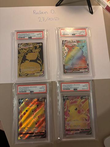 Pokémon: Pikachu PSA 10 beschikbaar voor biedingen
