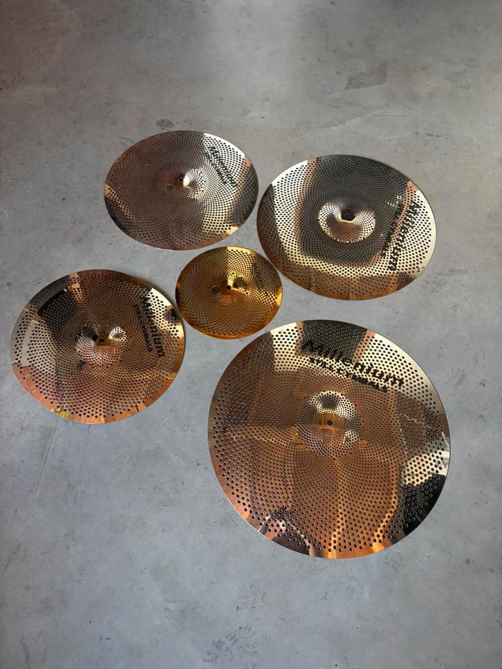 Set de cymbales silencieuses Millenium, Muziek en Instrumenten, Drumstellen en Slagwerk, Zo goed als nieuw, Ophalen