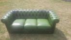 Vintage Chesterfield 3 zit zetel, Huis en Inrichting, Ophalen, Gebruikt
