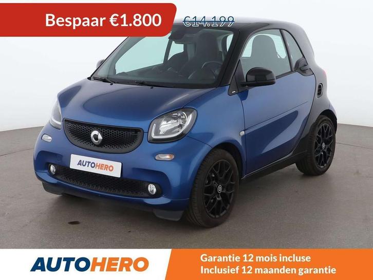 Smart Fortwo 0.9 Turbo Basis Prime (bj 2017, automaat), Auto's, Smart, Te koop, ForTwo, ABS, Airbags, Airconditioning, Android Auto
