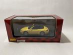 1:43 Porsche 911 996 Carrera open Cabrio geel, Enlèvement ou Envoi, Comme neuf, Voiture