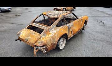 Porsche 911 3.2 1984 met brandschade beschikbaar voor biedingen