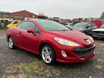 PEUGEOT 308 CC 1.6 BENZINE 2009 (ZO MEENEMEN!), Auto's, Peugeot, 4 zetels, Zwart, Cabriolet, Leder