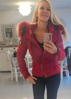 Manteau, Maat 38/40 (M), Jasje, Gedragen, Rood