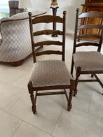6 stoelen, Ophalen, Gebruikt, Bruin, Klassiek
