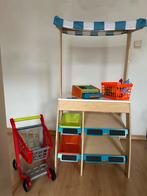 Magasin en bois+ caddie et quelques marchandises, Enfants & Bébés, Jouets | Jouets en bois, Enlèvement, Comme neuf