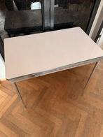 Formica retro tafel keukentafel uitschuifbaar, Caravans en Kamperen, Ophalen, Gebruikt