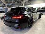 Audi RS6 * 2021 * Black on Black * FULL Option, Auto's, Audi, Te koop, Benzine, Break, 5 deurs