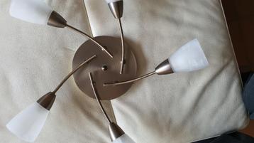 Luster met 5 armen beschikbaar voor biedingen