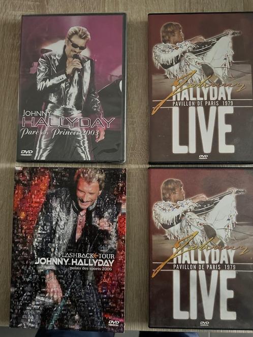 Johnny Hallyday - 3 boeken + 4 DVD’s, Boeken, Muziek, Zo goed als nieuw, Artiest, Ophalen of Verzenden