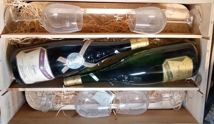 CAISSE CADEAU DE VIN DE LOIRE ASSORTIS, Collections, Vins, Comme neuf, France, Pleine, Enlèvement