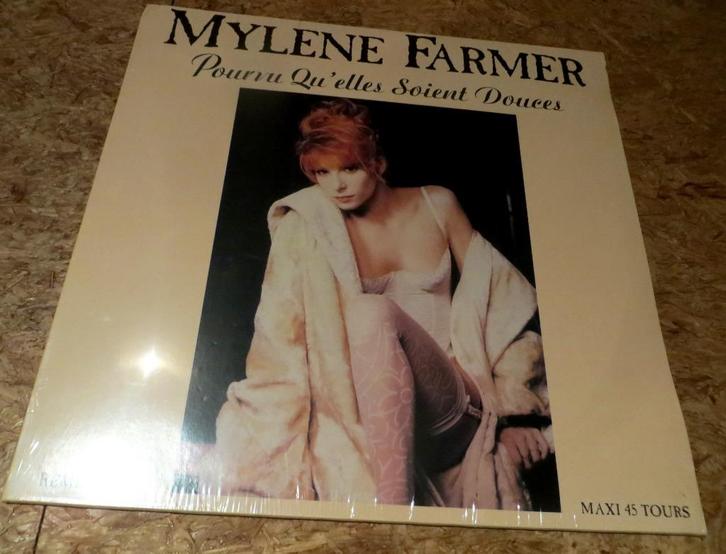 MYLENE FARMER 12" MAXI VINYL POURVU QU'ELLES SOIENT DOUCES, CD & DVD, Vinyles | Pop, Neuf, dans son emballage, 1980 à 2000, 12 pouces