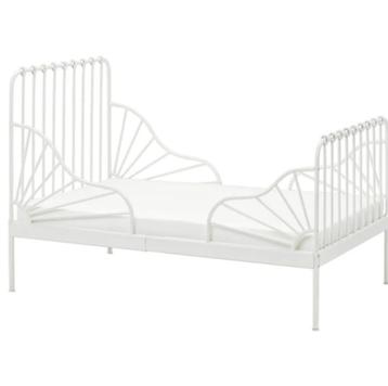 Meegroeibed Minnen Ikea, Kinderen en Baby's, Kinderkamer | Bedden, Ophalen, 70 tot 85 cm, Zo goed als nieuw, Lattenbodem