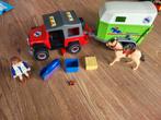 Playmobil Jeep met paardentrailer nr 4189, Enfants & Bébés, Comme neuf, Enlèvement ou Envoi