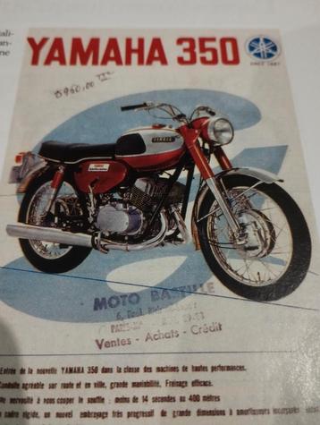 Onderzoek. YAMAHA 350 YR1 OF YR2 beschikbaar voor biedingen